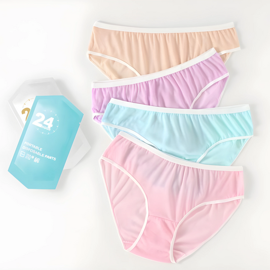 Pack 5 braguitas desechables postparto/regla